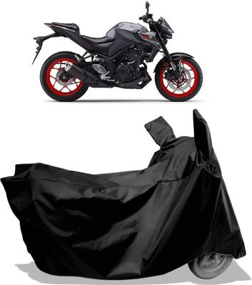 Amexride Two Wheeler Cover for Yamaha(MT 03 BS6, Black)