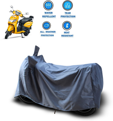 CODOKI Waterproof Two Wheeler Cover for Hero(Pleasure, Grey)