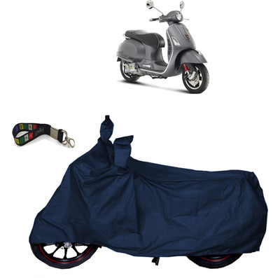 UKIGAL Two Wheeler Cover for Vespa(GTS Super 300 BS6, Blue)