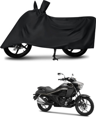 DeepShakshi AUTOMOTIVE Waterproof Two Wheeler Cover for Suzuki(Intruder, Black)