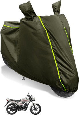 Auto Hub Waterproof Two Wheeler Cover for Honda(Dream Yuga, Multicolor)
