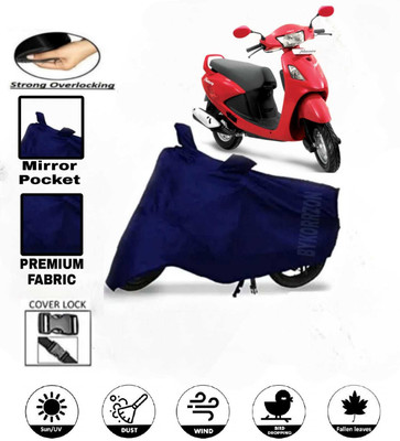 AutoGalaxy Waterproof Two Wheeler Cover for Hero(Pleasure, Blue)