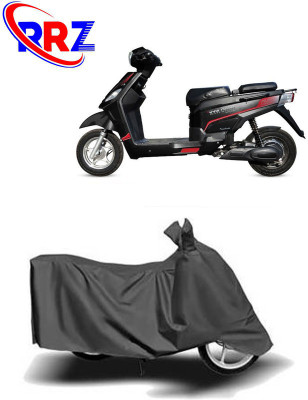RRZ Waterproof Two Wheeler Cover for Hero Electric(Electric NYX, Grey)