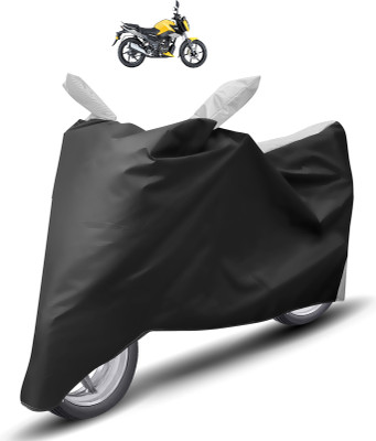 Caronix Two Wheeler Cover for TVS(Raider, Grey)