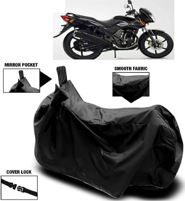 MMSSTAR Waterproof Two Wheeler Cover for TVS(Flame 125, Black)