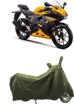 Coxtor Waterproof Two Wheeler Cover for Suzuki(GSX R150, Gold)