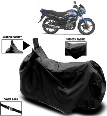 MMSSTAR Waterproof Two Wheeler Cover for Hero(Super Splendor, Black)