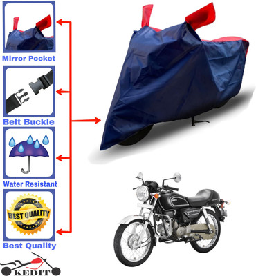 AASHTIK MART Two Wheeler Cover for Hero(Splendor Pro Classic, Red, Blue)