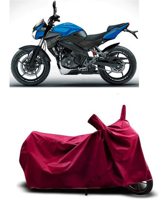 Coxtor Waterproof Two Wheeler Cover for Bajaj(Pulsar 250, Maroon)