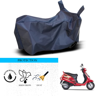 ANTHUB Waterproof Two Wheeler Cover for Mahindra(Duro, Blue)