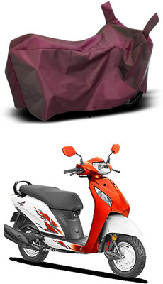 Mdstar Waterproof Two Wheeler Cover for Honda(Activa, Maroon)