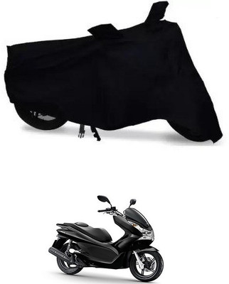 AutoGalaxy Waterproof Two Wheeler Cover for Honda(PCX 125 BS6, Black)