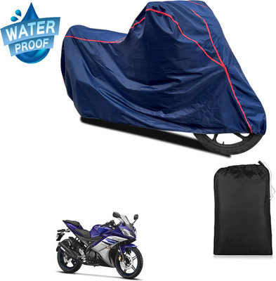 PAGORA Waterproof Two Wheeler Cover for Yamaha(YZF-R15 V2, Blue)
