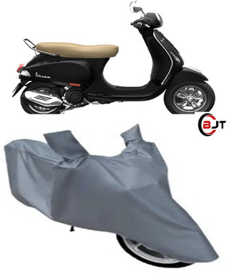 BHAGAT JI TRADER Waterproof Two Wheeler Cover for Vespa(Silver)