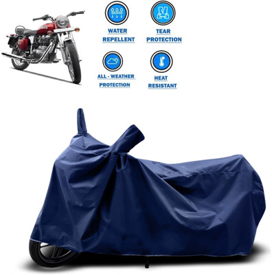CODOKI Waterproof Two Wheeler Cover for Royal Enfield(Electra, Blue)