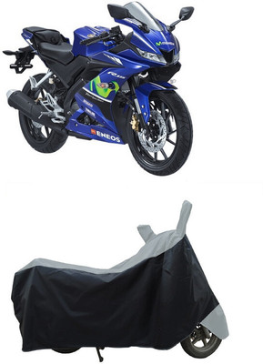 Coxtor Waterproof Two Wheeler Cover for Yamaha(YZF R15 V3 Moto GP Edition BS6, Grey)