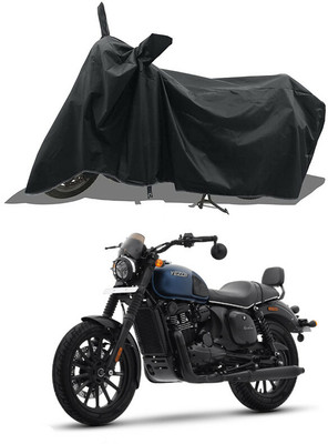 A G Enterprises Waterproof Two Wheeler Cover for Yezdi(Roadster, Black)