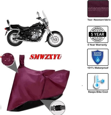 smwzxyu Waterproof Two Wheeler Cover for Bajaj(Avenger 220 DTS-i, Maroon)