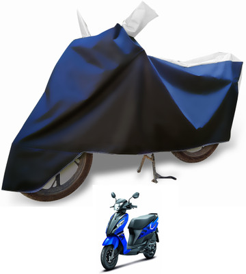 Euro Care Waterproof Two Wheeler Cover for Suzuki(Let's, Silver)