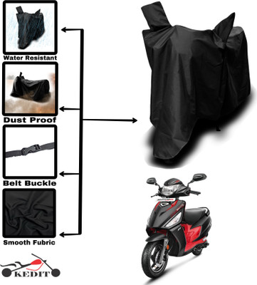 KEDIT Two Wheeler Cover for Universal For Bike(Maestro Edge 125, Black)