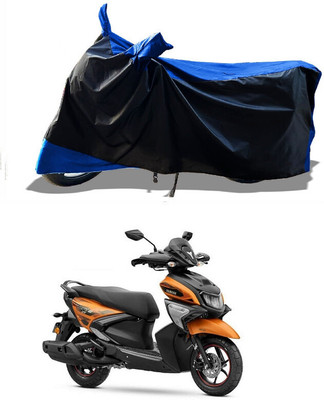 DeepShakshi AUTOMOTIVE Waterproof Two Wheeler Cover for Yamaha(Ray-ZR 125FI, Blue)