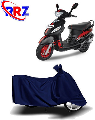 RRZ Two Wheeler Cover for Mahindra(Rodeo, Blue)