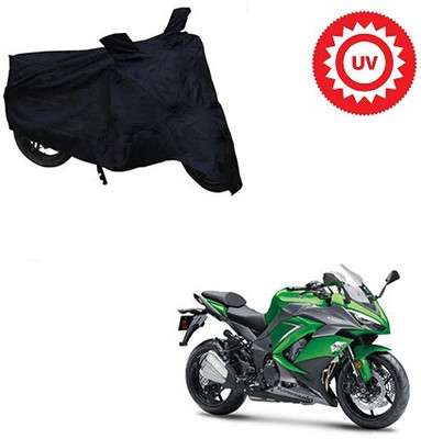 Mdstar Waterproof Two Wheeler Cover for Kawasaki(Ninja 1000, Black)
