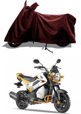 GROFATIK Two Wheeler Cover for Honda(Navi, Maroon)
