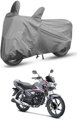 DeepShakshi AUTOMOTIVE Waterproof Two Wheeler Cover for Honda(CB Shine, Grey)