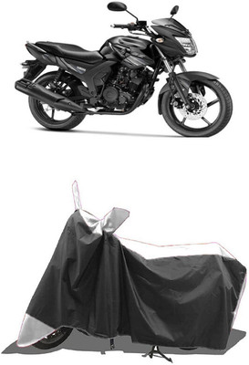 SUGASHRI Waterproof Two Wheeler Cover for Yamaha(SZ-RR V, White, Black)