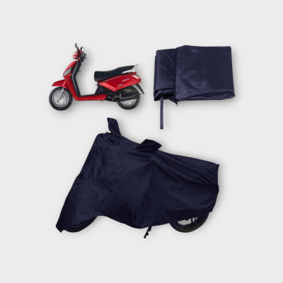 NIA DK STORE Two Wheeler Cover for Yamaha(Silver)
