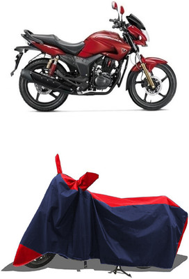 SUGASHRI Waterproof Two Wheeler Cover for Hero(Hunk, Red, Blue)