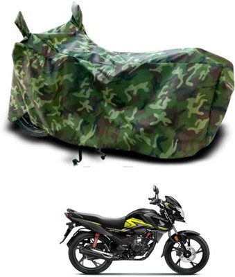 Aamaya Store Waterproof Two Wheeler Cover for Honda(SP 125, Green)