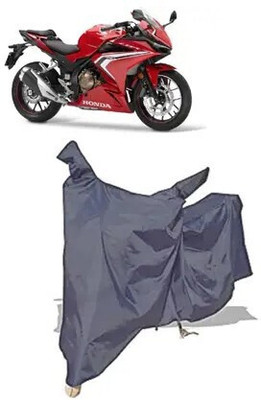 Tritika Waterproof Two Wheeler Cover for Honda(CBR300R BS6, Grey)
