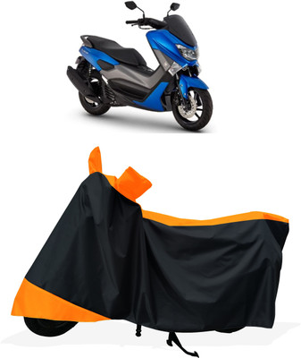 Tricway Two Wheeler Cover for Yamaha(NMax 155 BS6, Orange)
