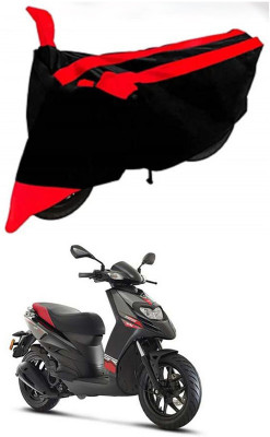 AutoGalaxy Waterproof Two Wheeler Cover for Aprilia(Storm 125, Red, Black)
