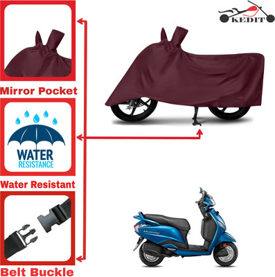 AASHTIK MART Two Wheeler Cover for Hero(Maestro, Maroon)