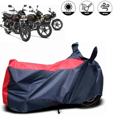 AutoRash Waterproof Two Wheeler Cover for Hero(Splendor Plus, Blue)