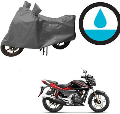 DeepShakshi AUTOMOTIVE Waterproof Two Wheeler Cover for Honda(CBZ Extreme, Grey)