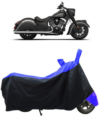Coxtor Waterproof Two Wheeler Cover for Indian(Chief Dark Horse, Blue)