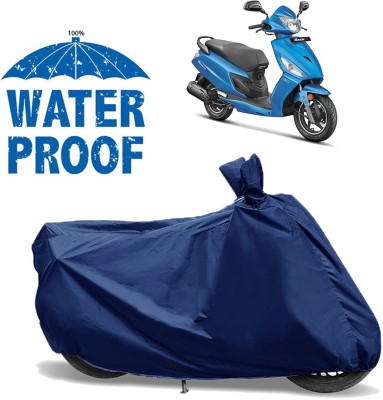 AUTOCAD Waterproof Two Wheeler Cover for Hero(Dash, Blue)