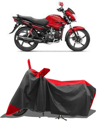 SPECTUS Two Wheeler Cover for Hero(Glamour FI, Red)