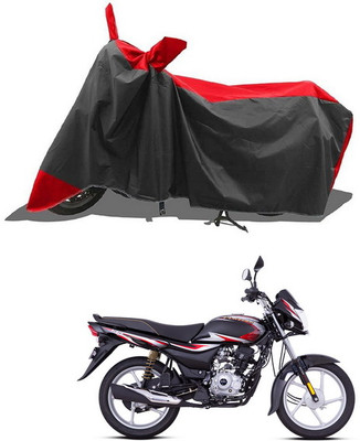 PAGORA Waterproof Two Wheeler Cover for Bajaj(Platina 100 DTS-i, Red, Black)