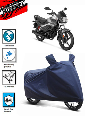 J S R Waterproof Two Wheeler Cover for Hero(Passion Pro, Silver)