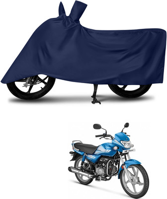 DeepShakshi AUTOMOTIVE Waterproof Two Wheeler Cover for Hero(HF Deluxe, Blue)