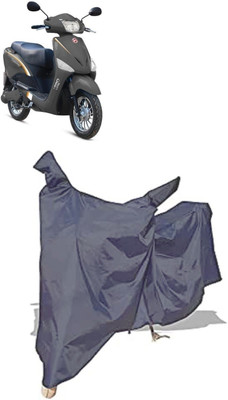 Amexride Two Wheeler Cover for Hero Electric(Electric Optima Li BS6, Grey)