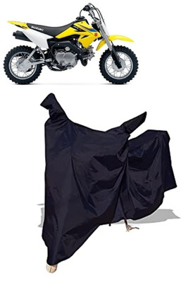 Amexride Two Wheeler Cover for Suzuki(DR-Z50, Black)