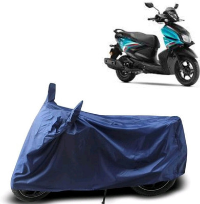 Mdstar Waterproof Two Wheeler Cover for Yamaha(Ray ZR, Blue)