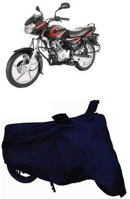 AASHTIK MART Two Wheeler Cover for Bajaj(Discover 125 DTS-i, Blue)