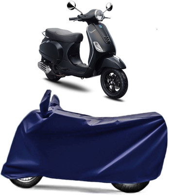 V VINTON Two Wheeler Cover for Piaggio(Vespa LX, Blue)